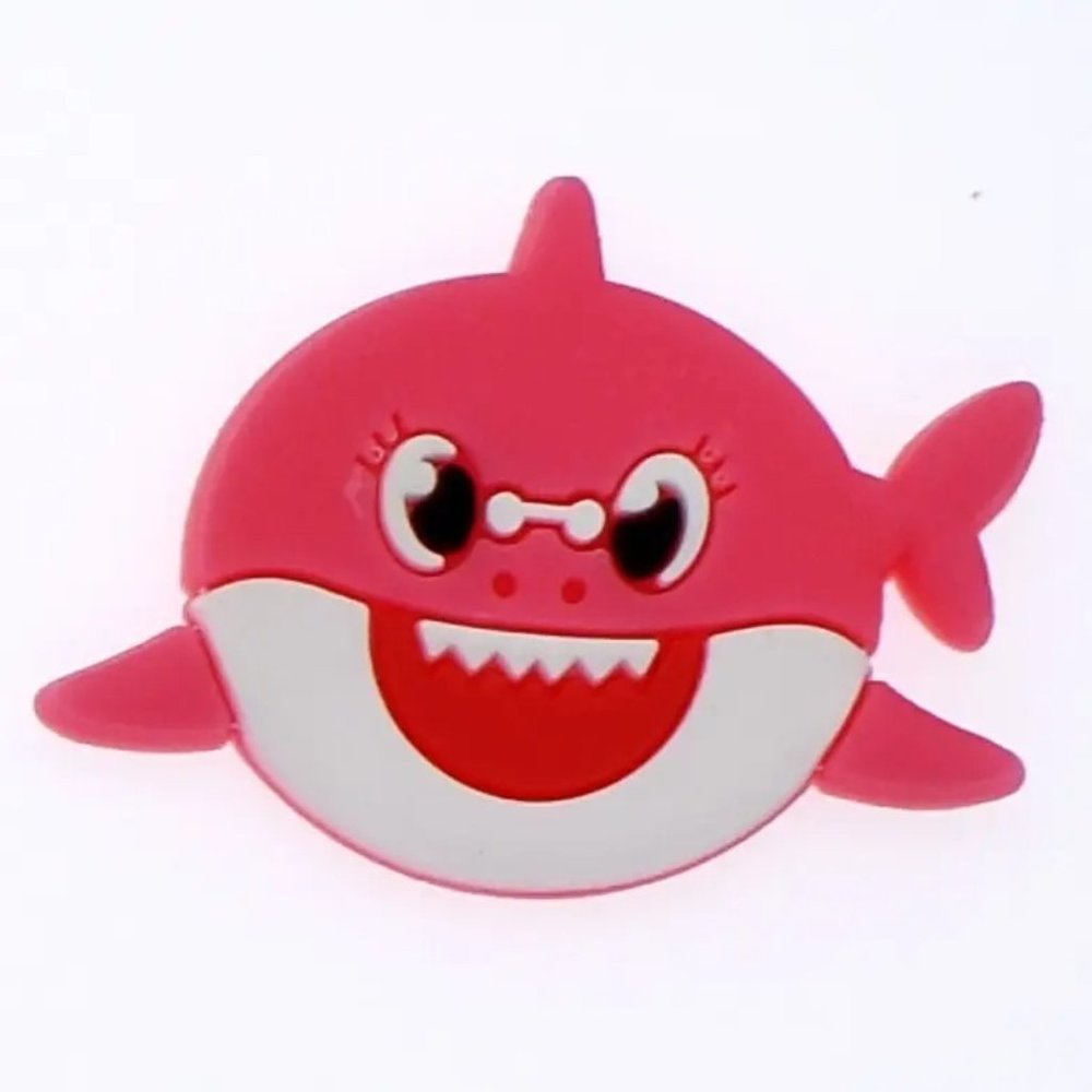 Grandma Shark Croc Charm